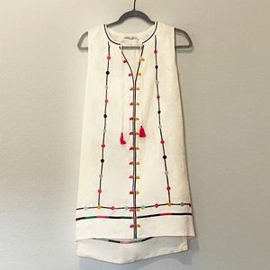 Madewell • Embroidered Tassel Dress